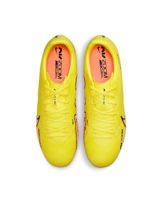 Nike Yellow Mercurial Vapor 15 Academy Multi-ground Low-top Soccer Cleats for men