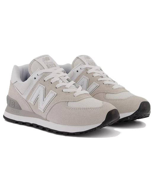 New Balance White (Wmns) 574 'Core Pack
