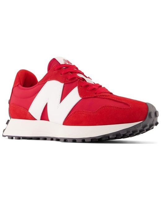 New Balance S 327 Trainers Runners Red 9 for men