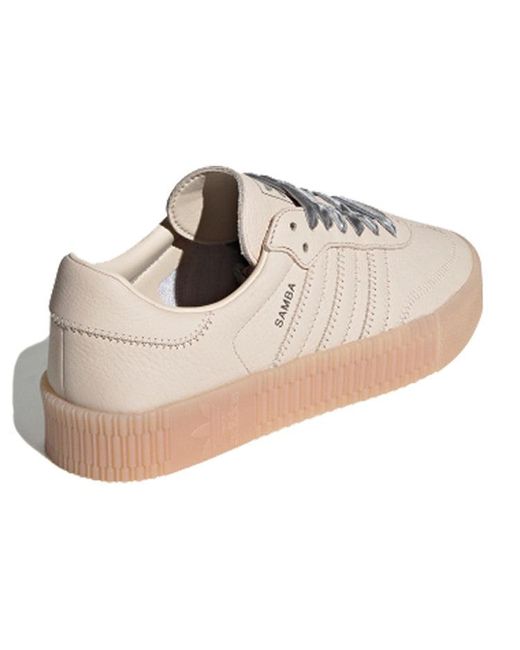Adidas White (Wmns) Sambarose