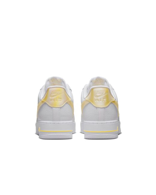 Nike White Air Force 1 Low Jumbo Vivid Sulfur' for men