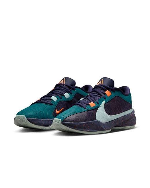 Nike Blue Zoom Freak 5 Dx4985-300 Sneakers Geode Ink Shoes Fd350 for men