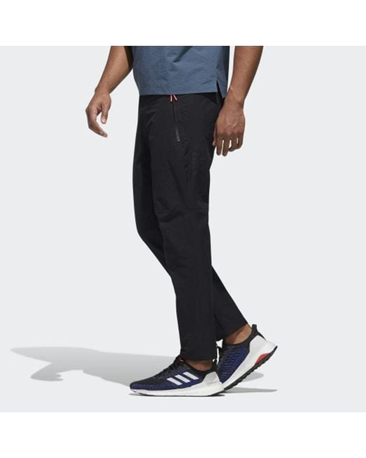 Adidas Blue Th Pnt Wv Woven Casual Sports Pants for men