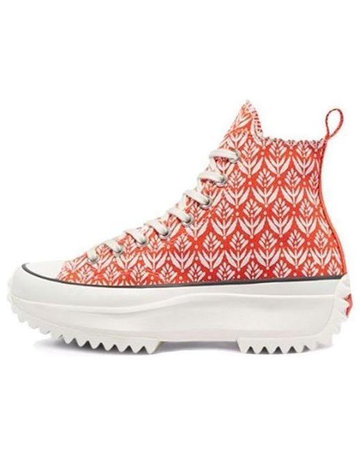 Converse Red Run Star Hike High 'Summer Spirit for men