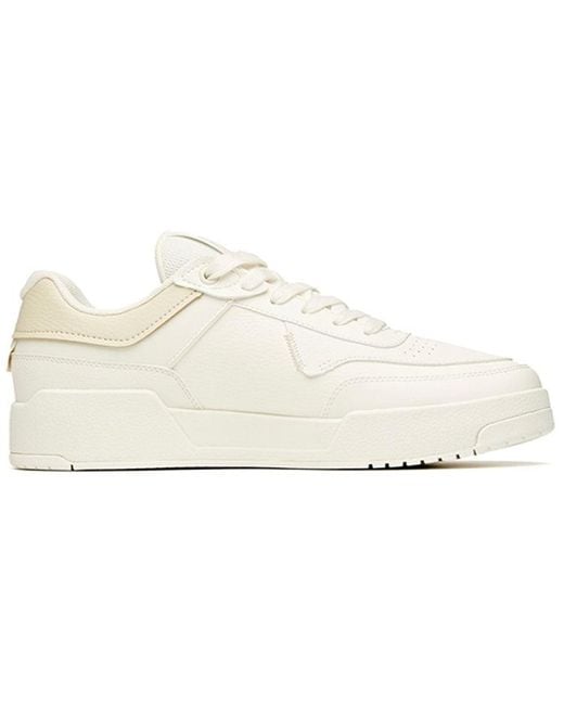 Anta White Skateboarding Shoes for men