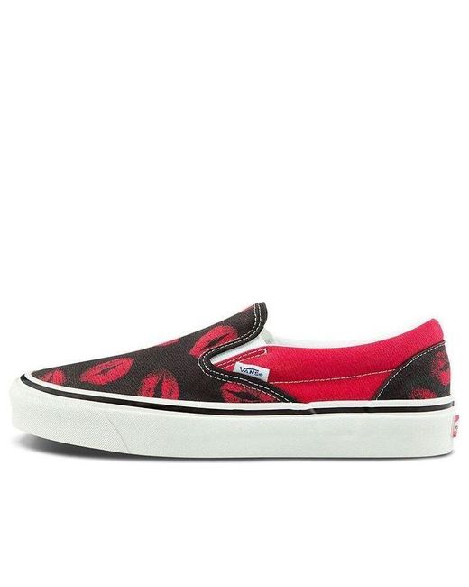 Vans Red Classic Slip-On 98 Dx 'Anaheim Factory for men