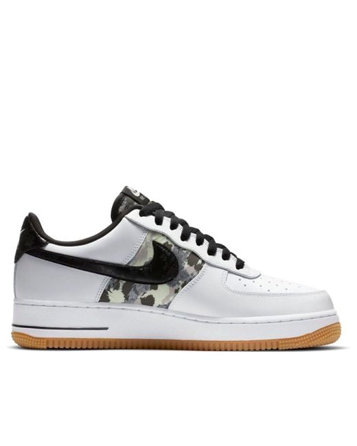 Nike White Air Force 1 '07 Lv8 'Pacific Northwest Camo' for men