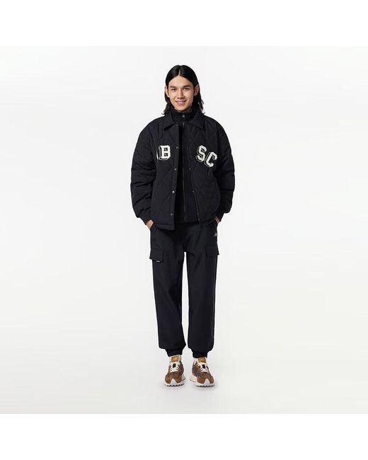 New Balance Black Nbx Academy Padded Jacket Asia Sizing for men