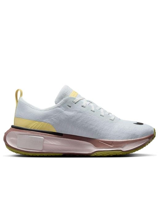 Nike White Zoomx Invincible Run Fk 3 Shoe