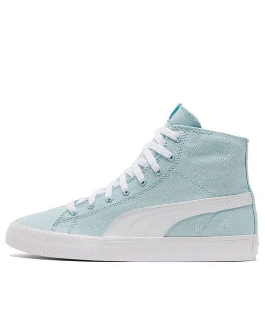 PUMA Blue Bari Mid Sneakers for men