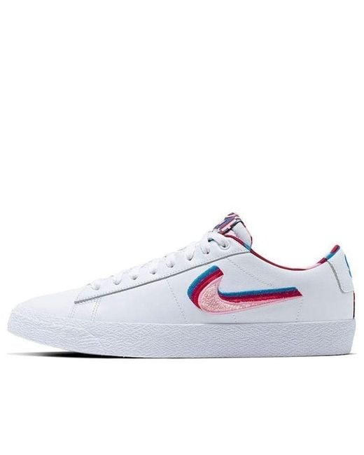 Nike White X Blazer Low Gt Sb Qs for men