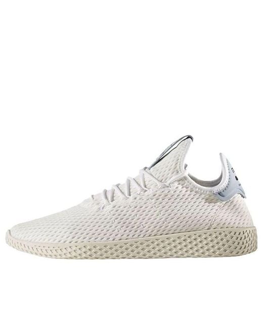 Adidas White X Pharrell Tennis Hu 'Tactile' for men