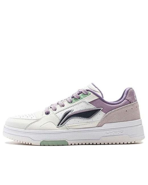 Li-ning White (Wmns) Tianji 2.0 Mauve'