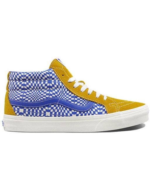 Vans Blue Sk8-Mid Splicing for men