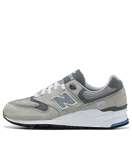 New Balance White 999 for men