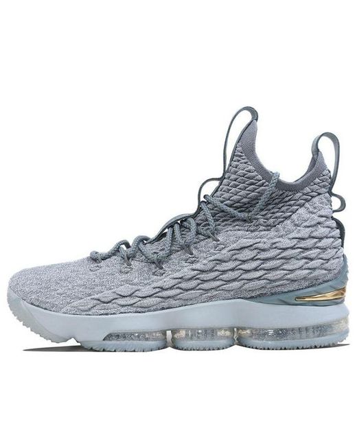Nike Lebron 15 XV Low Signal Blue Grey Sneakers Men's Shoes Size 7.5 in  2023