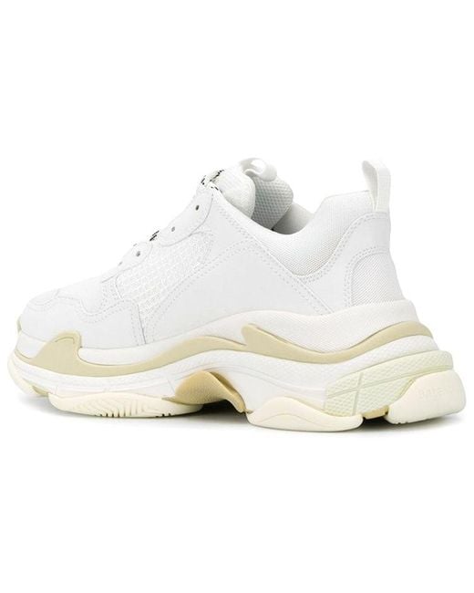 Balenciaga White Triple S Sneaker Tan' 2020 for men