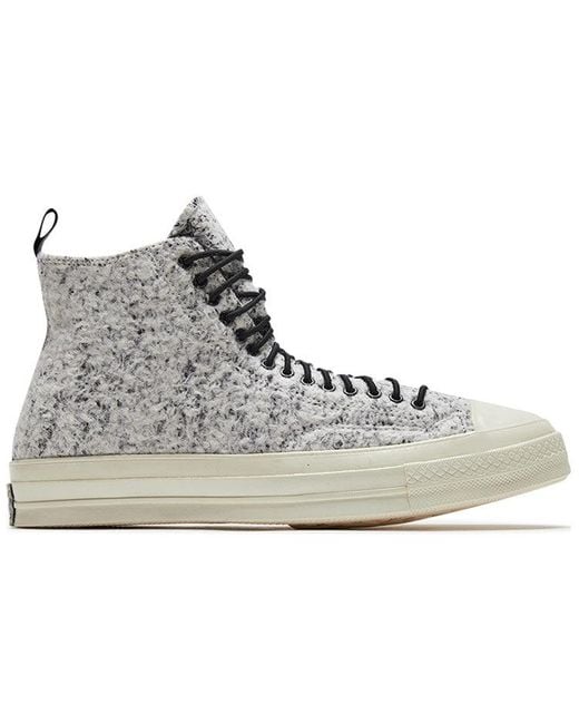 Converse Black Chuck 70 Hi Egret' for men