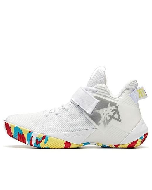 Anta White Endless Fire Multi-Color' for men