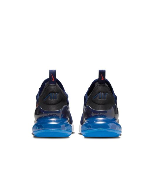 Nike Blue Air Max 270 'Midnight Bright Crimson' for men