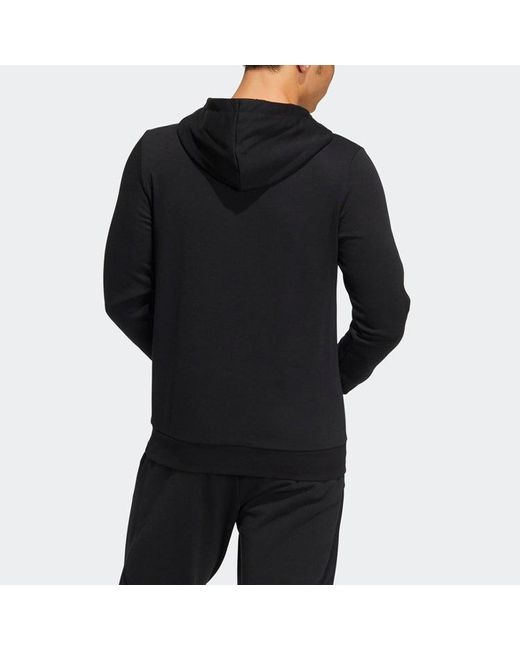 Adidas Blue Neo Alphabet Printing Drawstring Athleisure Casual Sports for men