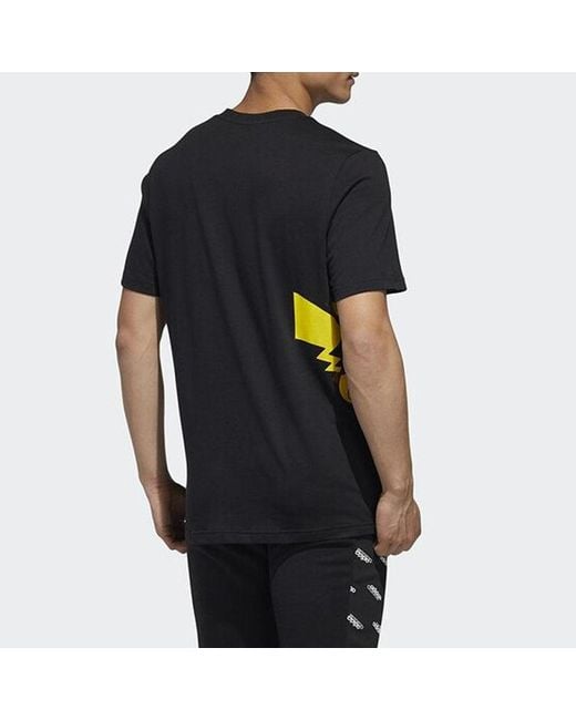 Adidas Black X Pokemon Series Sports Training Asia Edition for men