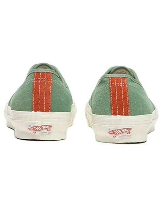 Vans Green Og Authentic Lx 'Loden Suede' for men