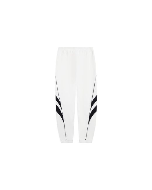Li-ning White Color Block Graphic Sweatpants for men