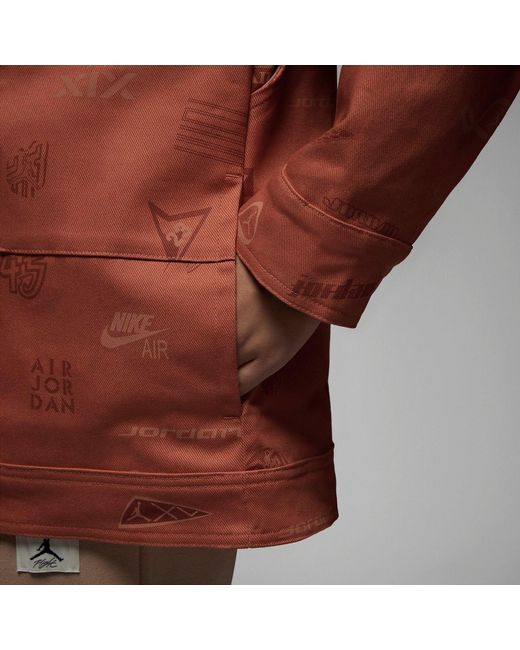 Nike Brown (Wmns) Flight Heritage Jacket 'Light Sienna'