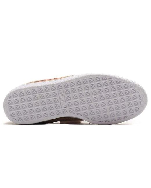 PUMA Brown (Wmns) Suede Heart Sneakerdrille