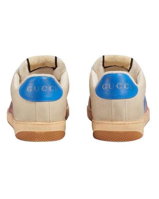 Gucci Blue (Wmns) Screener Gg Canvas Vintage