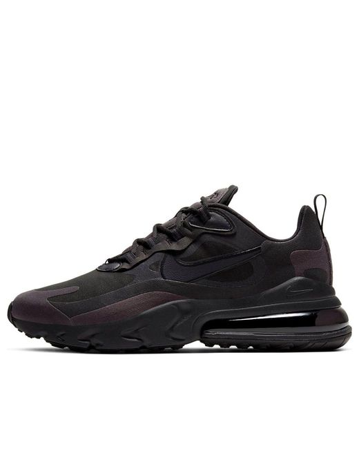 Nike Black Air Max 270 React Oil' for men