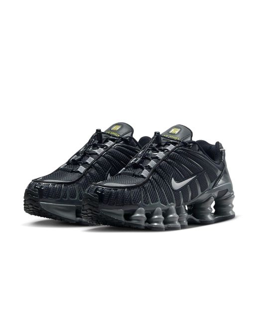 mens nike shox tl black