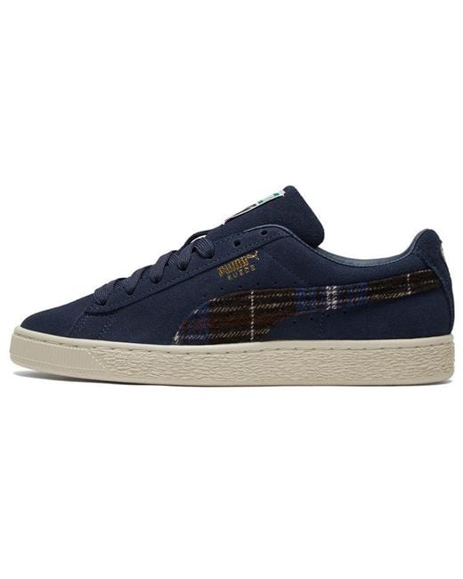 PUMA Blue Suede Classic Flannel Sneakers for men
