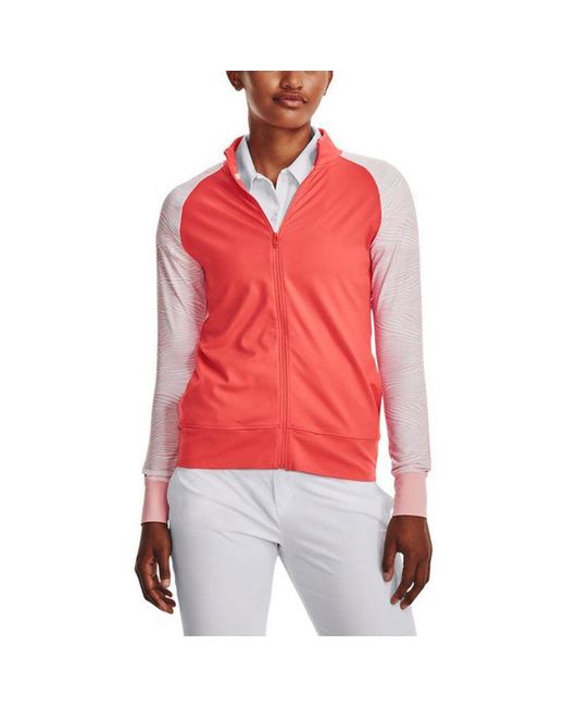 Under Armour Pink (Wmns) Storm Midlayer Full Zip Jacket