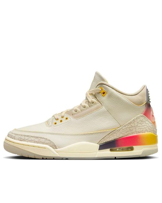 Nike White 3 Retro Sp X J Balvin 'Medelln Sunset' for men