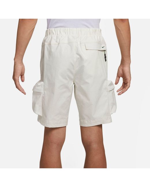 Nike Natural Acg Snowgrass Cargo Shorts for men