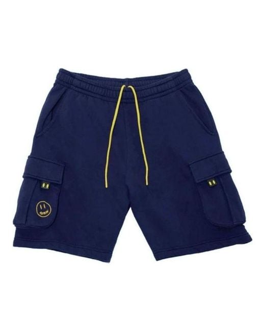 Drew House Blue Cargo Shorts for men