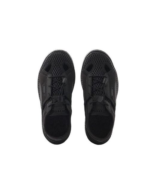 PUMA Black (Wmns) Basket Platform Trace Light Mule