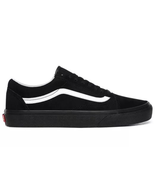 Vans Black Old Skool 'Pig Suede for men