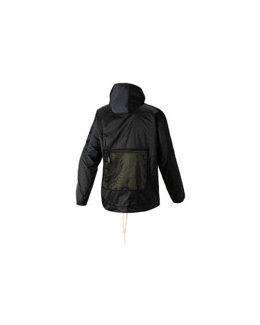 Adidas Black Originals Pt3 Hd Pf Jkt Athleisure Casual Sports Windproof Wear-Resistant Hooded Jacket for men