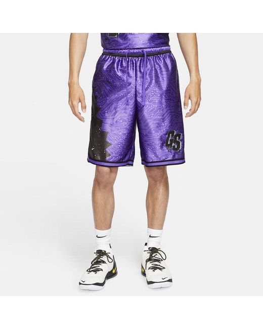 Nike Purple X Space Jam:a New Legacy Lebron Basketball Shorts for men