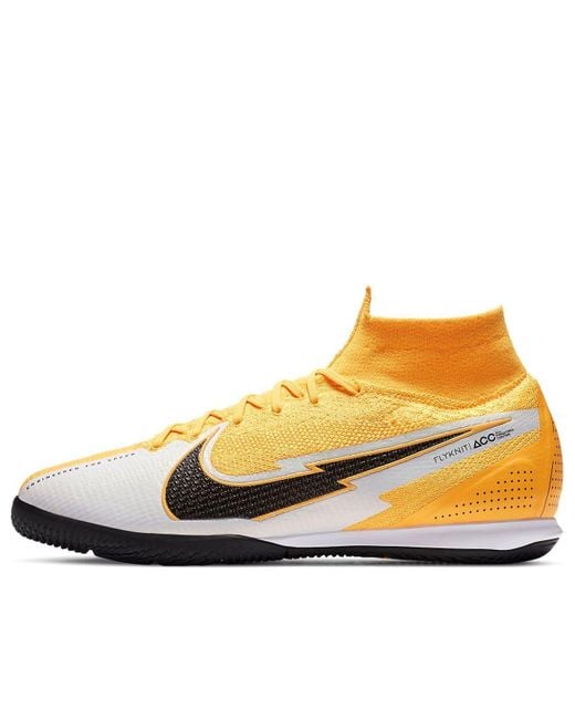 Nike Yellow Mercurial Superfly 7 Elite Ic 'Daybreak' for men