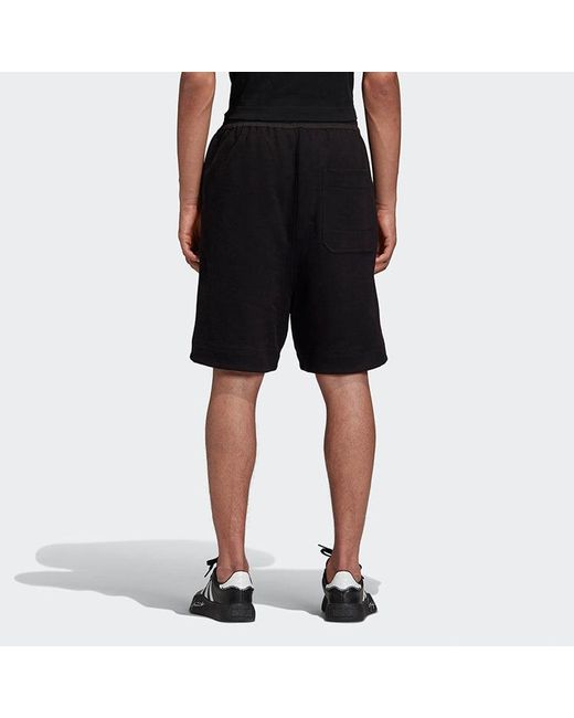 Adidas Black Y-3 Classic Terry Shorts for men