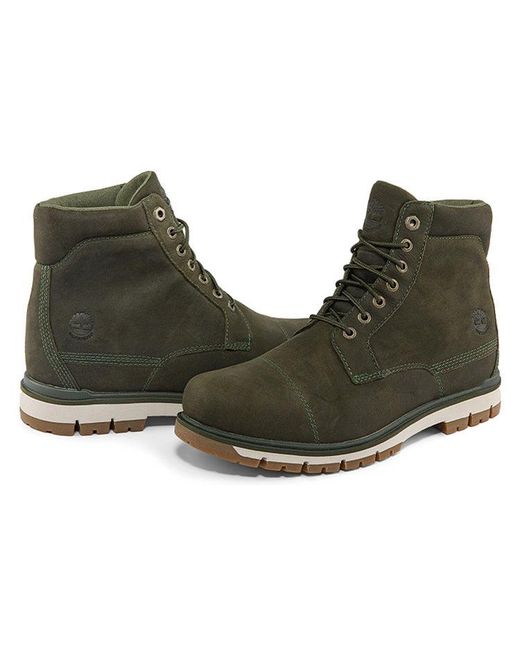 Timberland Black Radford 6 Inch Waterproof Boot 'Dark Full Grain' for men
