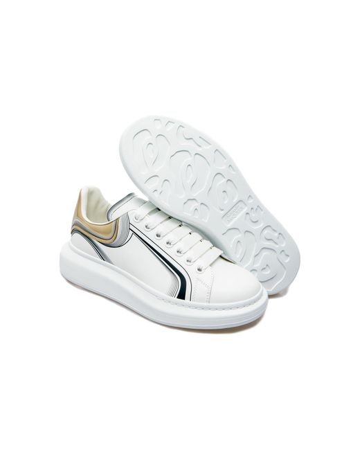 McQueen White Oversized Sneaker Vanilla' for men