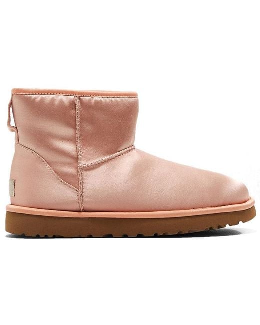 Ugg Pink (Wmns) Classic Mini Satin