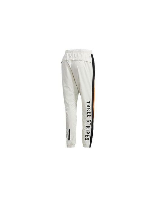 Adidas Gray M Mh Cb Pnt Stripe Loose Sports Pants for men