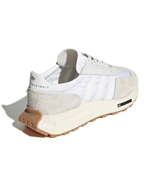 Adidas White Retropy E5 Gum' for men