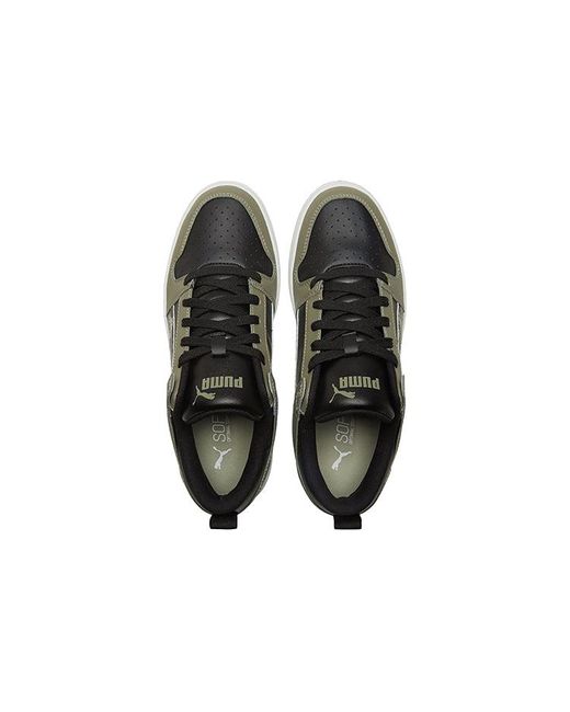 PUMA Brown Rebound Layup Locamo Casual Sneakers for men